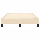  Okvir za krevet s oprugom krem 120 x 200 cm od tkanine | Shoptok.si