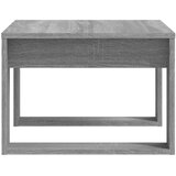  Bočni stolić boja sivog hrasta 50x50x35 cm konstruirano drvo | Eponuda.ba