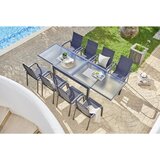 Ambia Garden STOL aluminij antracit, črna | Shoptok.si