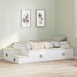  Krevet s ladicama Bijela 80 cm Konstruirano drvo | shoptok.hr