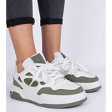 Gemre Green women's sneakers with chunky laces Alpacco | Shoptok.si