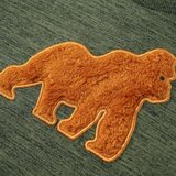  Dječja majica dugih rukava kaki prošarana 128 | shoptok.hr