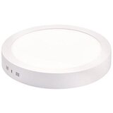 PANEL Moderna okrogla LED stropna svetilka, bela, za hodnik, 3000K, 18W, IP44, vodoodporna za kuhinjo, pisarno, otroke, kopalnico, (22110688) | Shoptok.si