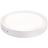 Moderna okrogla LED stropna svetilka, bela, za hodnik, 3000K, 18W, IP44, vodoodporna za kuhinjo, pisarno, otroke, kopalnico, (22110688)