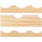 Compactor Držalo za vino iz masivnega bora v naravni barvi število steklenic 54 60x121x27 cm Luana – | Shoptok.si