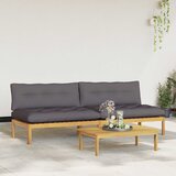  Srednji Sofe Jedinica Svjetli akacija i tamno siva Drvo bagrema | shoptok.hr