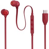 JBL Tune 310C USB-C žične slušalke v rdeči barvi | Shoptok.si