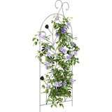  Vrtna Ograda 3 pcs Crna 112 x 40 cm Čelik | shoptok.hr