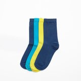 BOX SOCKS Čarape za dečake 4/1 plave i žute Cene