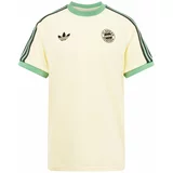Adidas Tehnička sportska majica 'FCB OG' pastelno žuta / zelena / crna
