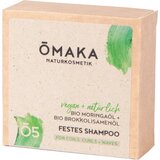 ŌMAKA Naturkosmetik Ō5 trdni šampon bio olje moringe + bio olje iz semen brokolija Cene