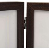 vidaXL Trodijelni okvir za fotografije smeđi 28x18 cm + 2 x (13x18 cm) | shoptok.hr
