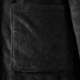  Kupaći kaput s kapuljačom Crna xl Flanel | shoptok.hr