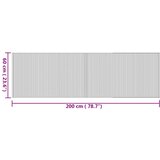  Tepih pravokutni prirodni 60 x 200 cm od bambusa | Eponuda.com