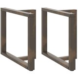  Noge za blagovaonski stol X-oblika 2 kom 100x35x(72-73)cm čelik | shoptok.hr