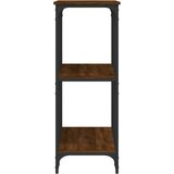 Konzolni stol smeđa boja hrasta 102x35x90 cm konstruirano drvo | Eponuda.com