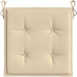  Jastuci za vrtne stolice 6 kom bež 50x50x3 cm od tkanine Oxford | shoptok.hr