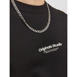Jack & Jones Muški duks 12241694, Crni