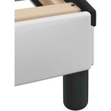  Okvir za krevet s uzglavljem bijelo-crni 100x200cm umjetna koža | shoptok.hr