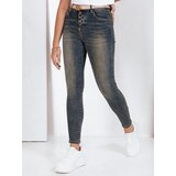 DStreet Jeansy damskie skinny niebieskie Cene