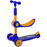 Lean_Toys Trikolesni skiro in poganjalec z lučkami in glasbo Modra lea | Shoptok.si