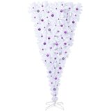  Umjetno božićno drvce s stalakom Bijelo 240 cm PVC i Čelik | shoptok.hr