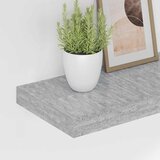 Plutajuće zidne police 2 kom boja betona 90x23,5x3,8 cm MDF | shoptok.hr