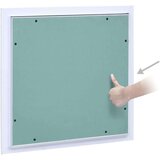 vidaXL pristupna ploča s aluminijskim okvirom i gipsom 300 x 300 mm | shoptok.hr