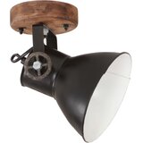  Industrijske zidne/stropne svjetiljke 2 kom crne 20 x 25 cm E27 | shoptok.hr