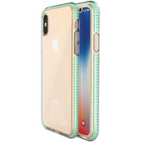 IZMAEL.eu Ovitek Spring clear TPU za Apple iPhone XS/iPhone X - Svetlo zelena | Shoptok.si