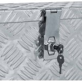 Aluminijska kutija 61,5 x 26,5 x 30 cm srebrna | shoptok.hr