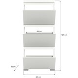 MID.YOU OMARA Z LOPUTAMI ZA ČEVLJE bela | Shoptok.si