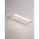Nova Luce Mat bela aluminijasta LED stenska svetilka Livo – | Shoptok.si