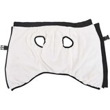 vidaXL Pasji plašč s pasom Nepremočljiv odsevni črn 6XL | Shoptok.si
