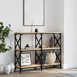  Konzolni stol boja hrasta 100 x 28 x 80,5 cm konstruirano drvo | Eponuda.ba