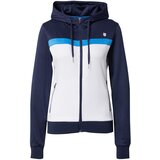 K-Swiss Performance Športna jopa na zadrgo mornarska / svetlo modra / off-bela | Shoptok.si