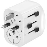 Gembird TPA-EU2A1C15-01-W univerzalni adapter za napaјanje za sve zemlje USB + Type-C punjač 20W, Beli | Eponuda.com