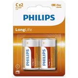  Baterija Philips LongLife 1.5V C B2 R14L2B/10 | Shoptok.si