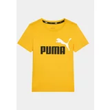 Puma Majica Ess+ 2 Col Logo 586985 Rumena Regular Fit