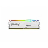 Kingston memorija 32GB/DIMM/DDR5/5600MHz/CL36/FURY beast white rgb expo cene