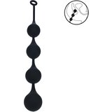 Levelz Silicone Waterdrop Anal Balls XXL 60mm Black Cene