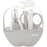 Akuku Set za njegu bebe siva - torbica jabuka | shoptok.hr