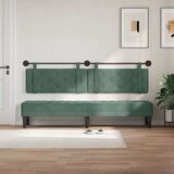  Držeće uzglavlje Zidne Morska zelena 210 x 55 x 5 cm Baršun - zelena boja mora 200 cm bez LED | shoptok.hr