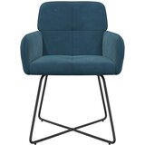  Trpezarijske stolice 2 pcs Baršun Plava 59 x 56,5 x 86 cm | Eponuda.ba
