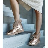 Gemre Golden insulated snow boots with drawstring Caellita | Shoptok.si