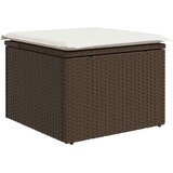 vidaXL 8-dijelni set vrtnih sofa s jastucima smeđi od poliratana | shoptok.hr