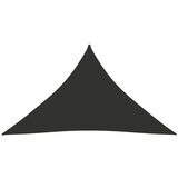  Senčno jadro oksford blago trikotno 3x3x4,24 m antracitno, (20609356) | Shoptok.si