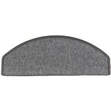  Prostirke za stepenice 15 kom 65x24x4 cm tamno sive poluokrugle velike | shoptok.hr