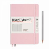 Leuchtturm1917 Notes, Medium A5, Linije, Tvrd povez, Roze Cene