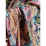 Bloomingville Bombažna odeja 127x152 cm Lester – | Shoptok.si